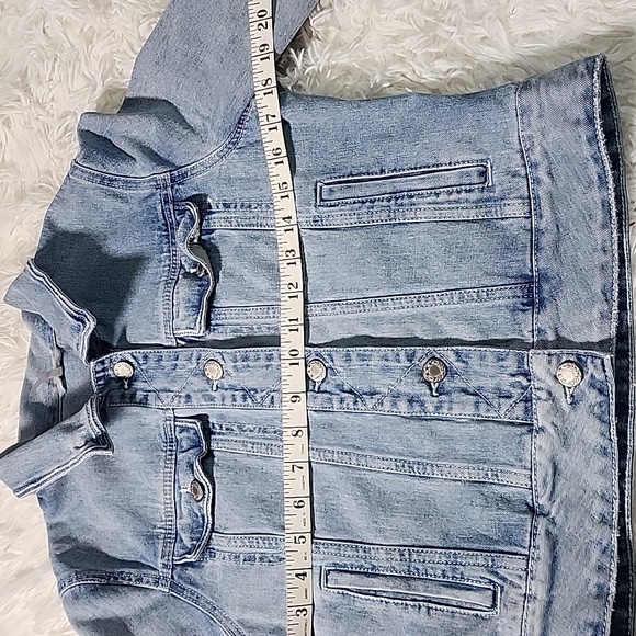 Free People Light Blue Denim Jacket - Picture 3 of 8